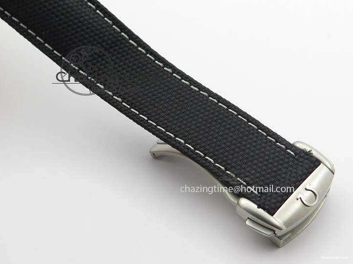 0701 Speedmaster JHF SS ‘Work on the Moon’ Gray Dial On Black Nylon Strap WaterResistant 8207